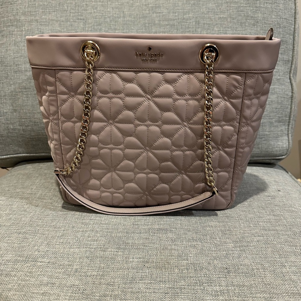 Kate Spade Quilted Fabric Tote